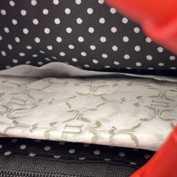 Olivia & Kate Coral Small Baguette Vegan Leather Handbag NWOT - Picture 5 of 9